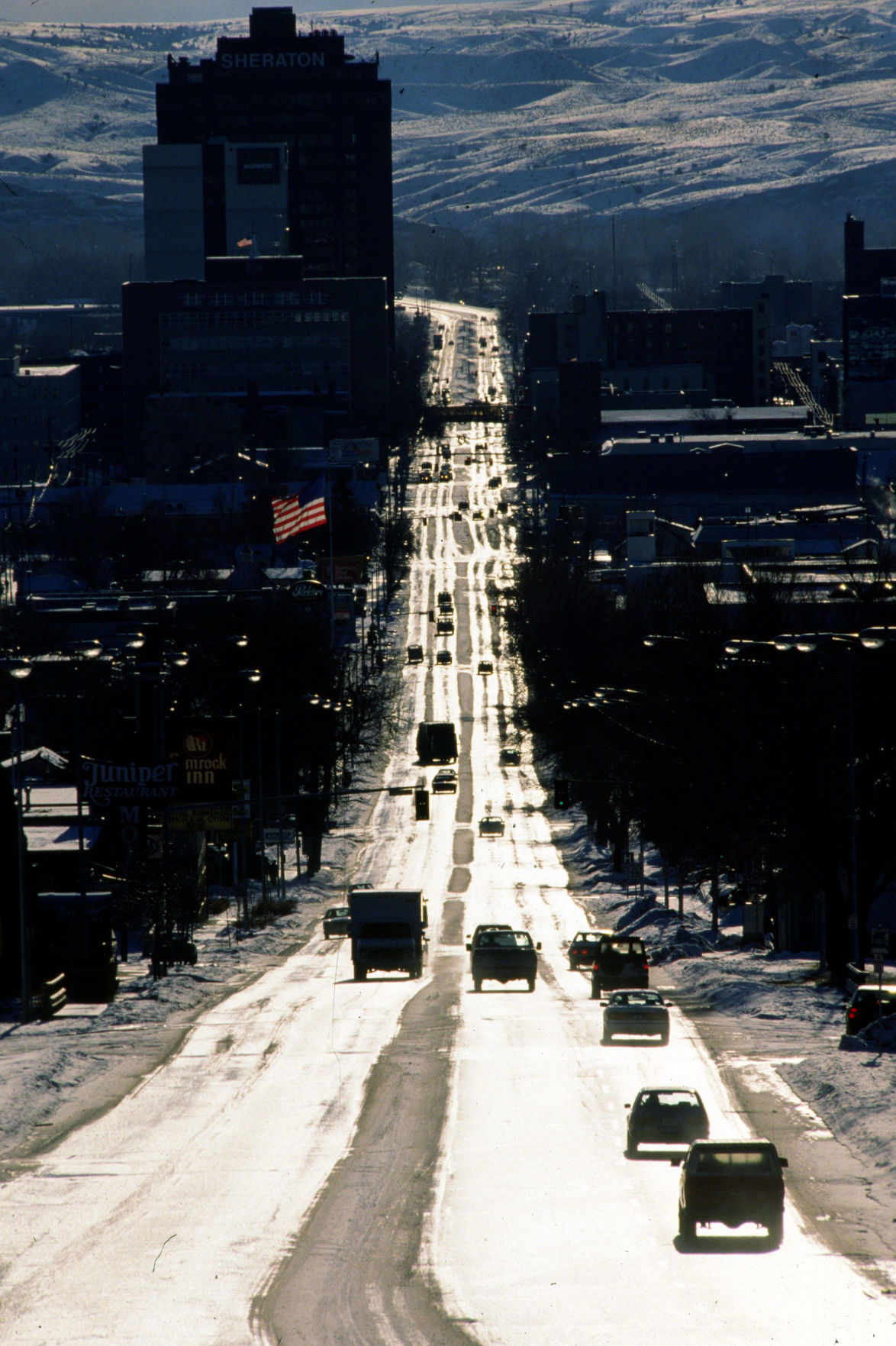 27th Street looking south, 1990